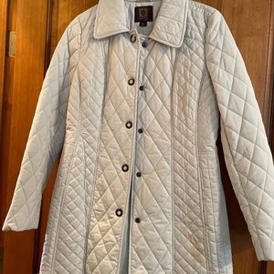 Anne Klein quilted coat